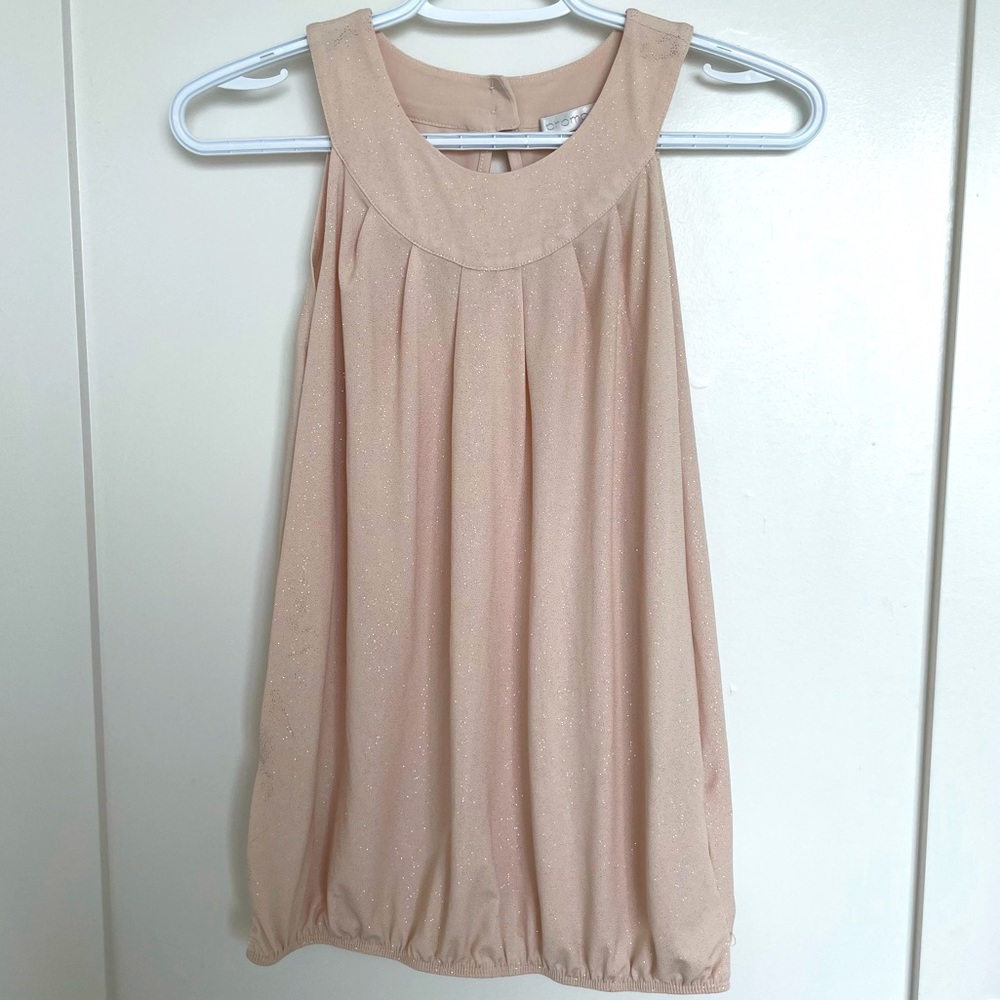 Beautiful PROMOD shimmer party top